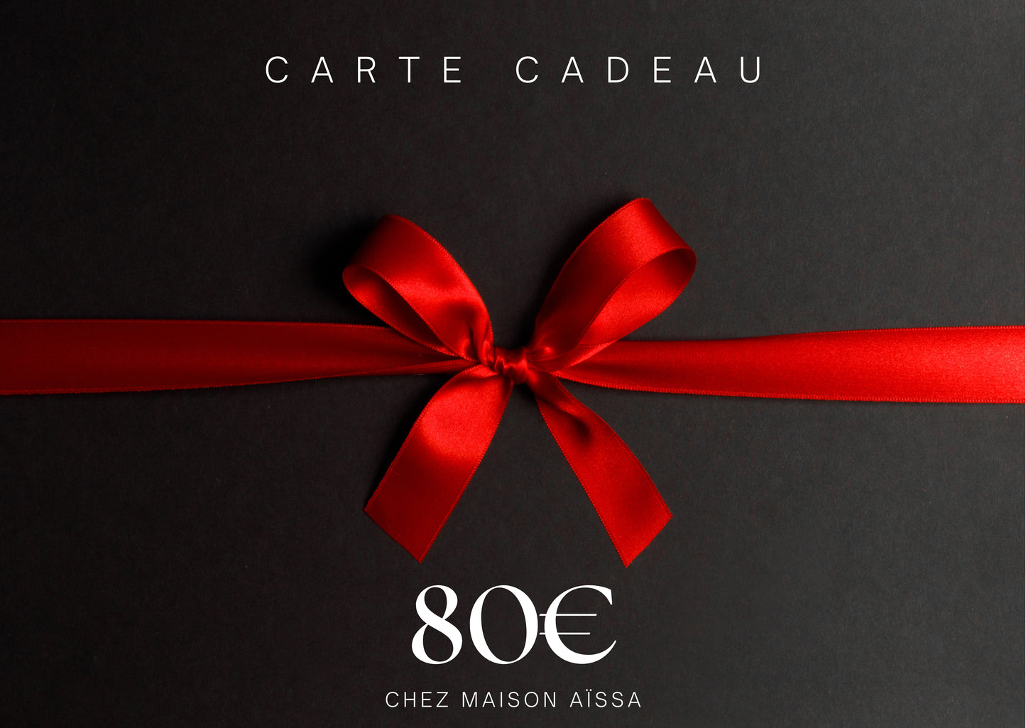 Cartes-cadeaux Maison Aïssa