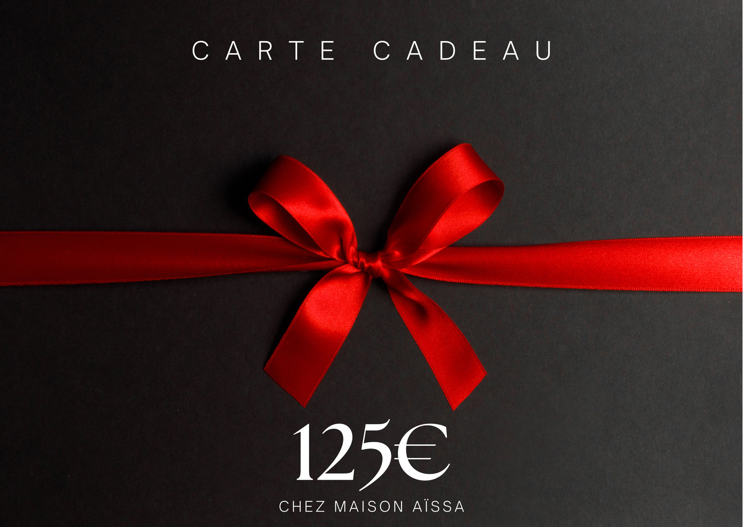 Cartes-cadeaux Maison Aïssa
