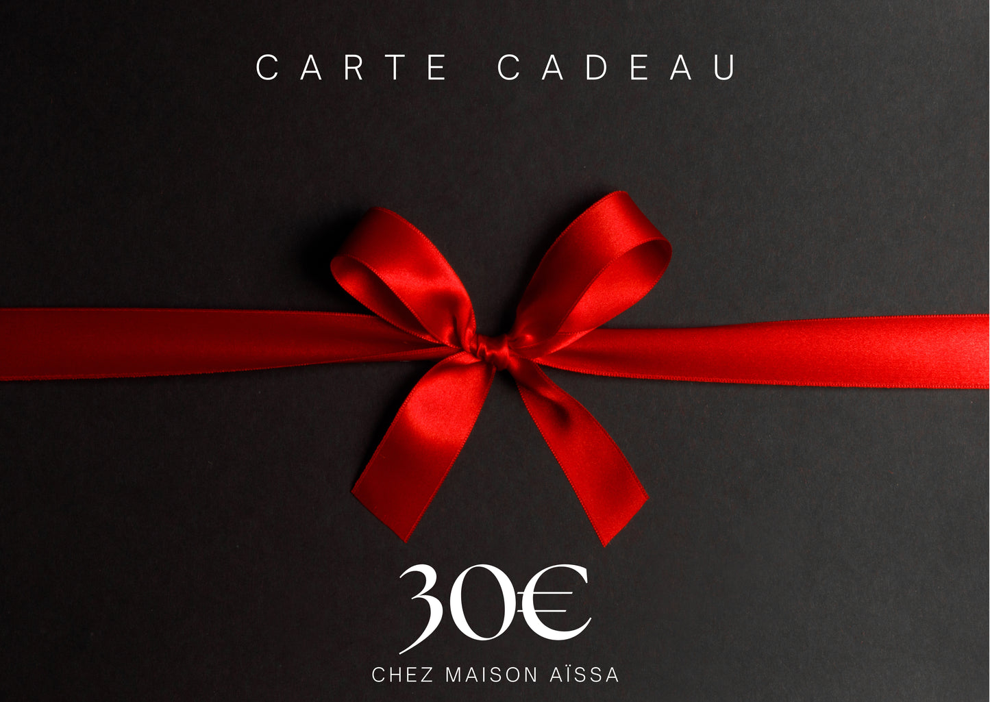 Cartes-cadeaux Maison Aïssa