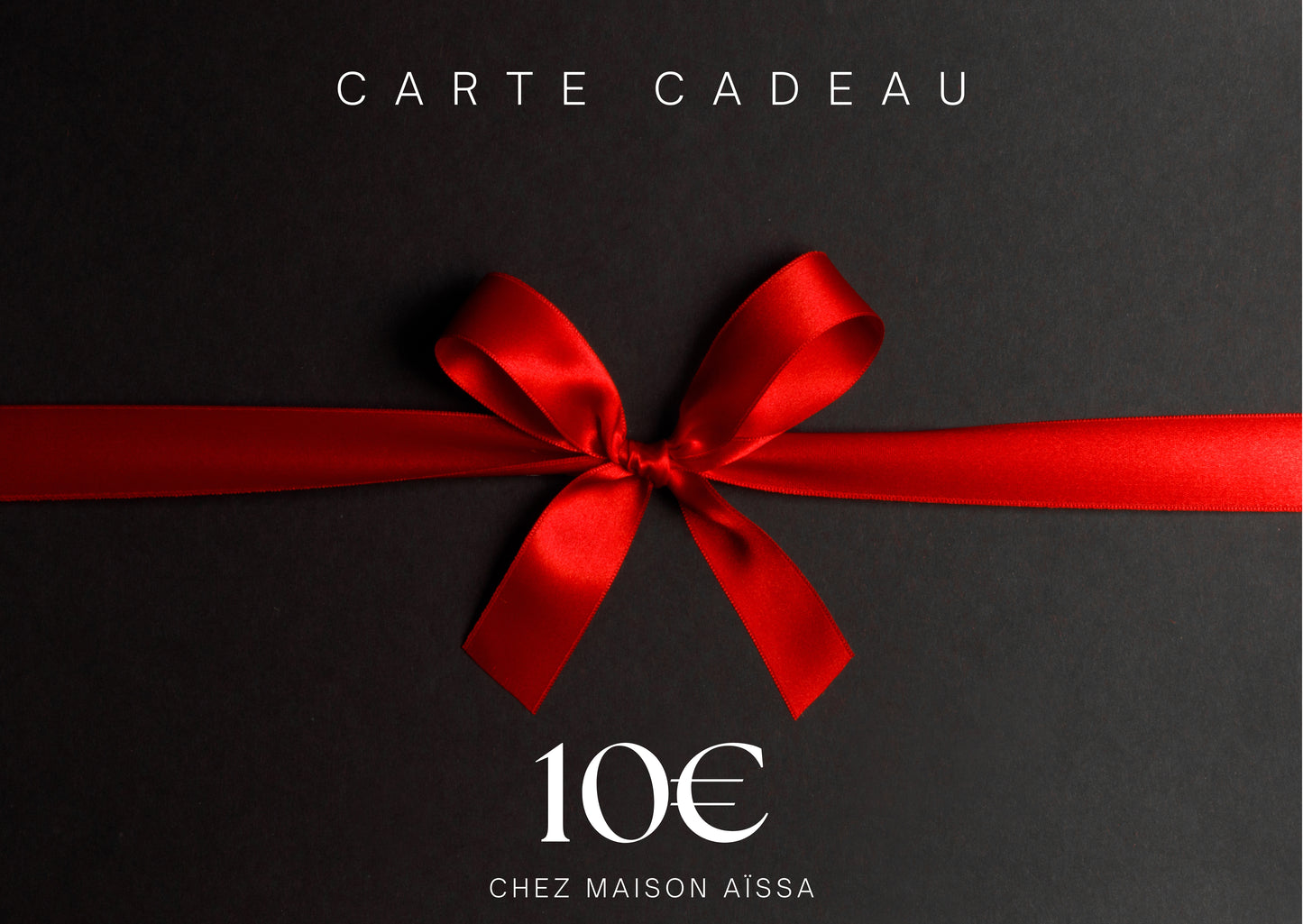 Cartes-cadeaux Maison Aïssa