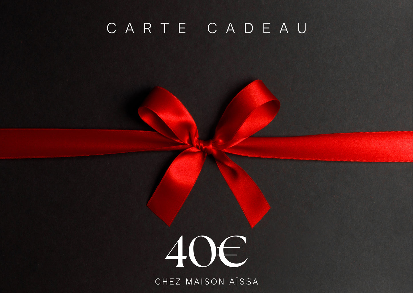 Cartes-cadeaux Maison Aïssa